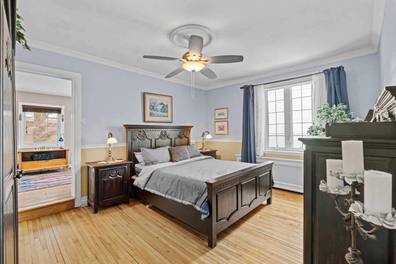 Chambre à coucher principale — 5150, Boul. St-Joseph, Montréal (Lachine), H8T1S2, Montréal (Lachine)