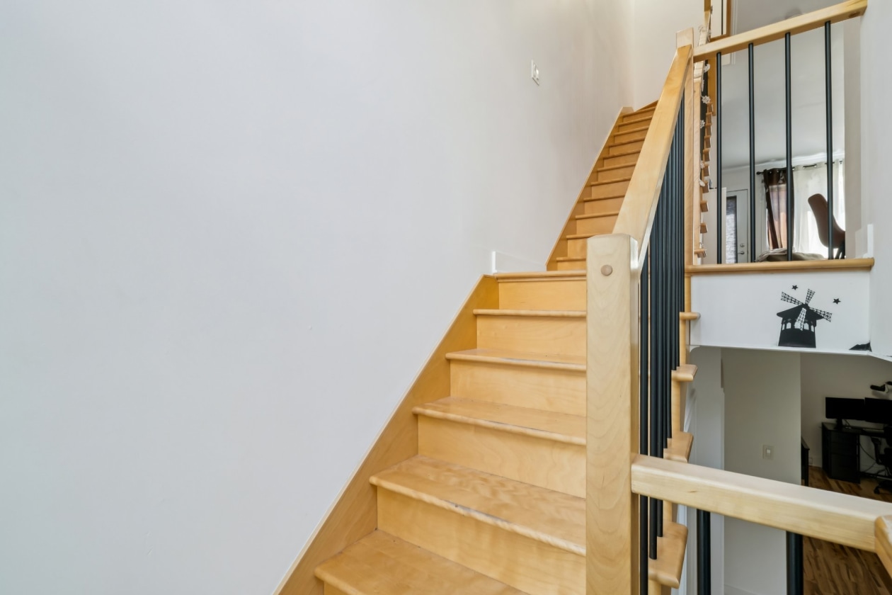 Escalier — 5388, Rue Gabriele-Frascadore, Montréal (Mercier/Hochelaga-Maisonneuve), H1K0H7, Montréal (Mercier/Hochelaga-Maisonneuve)