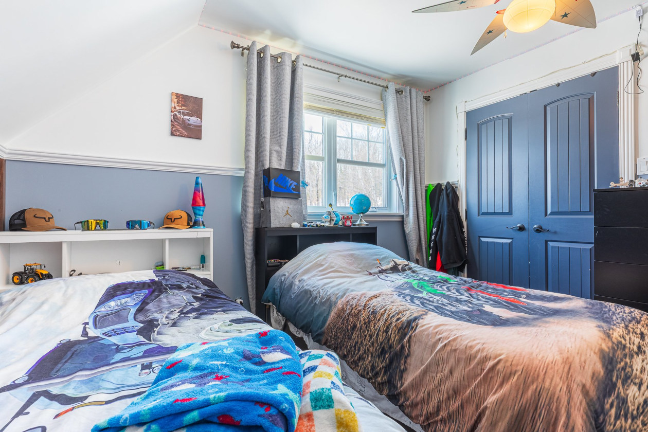 Chambre à coucher — 667, Ch. de la Colline, Saint-Romain, G0Y1L0, Saint-Romain