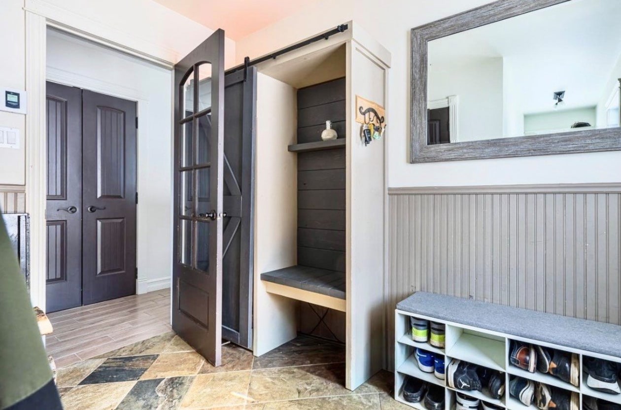 Hall d'entrée — 667, Ch. de la Colline, Saint-Romain, G0Y1L0, Saint-Romain