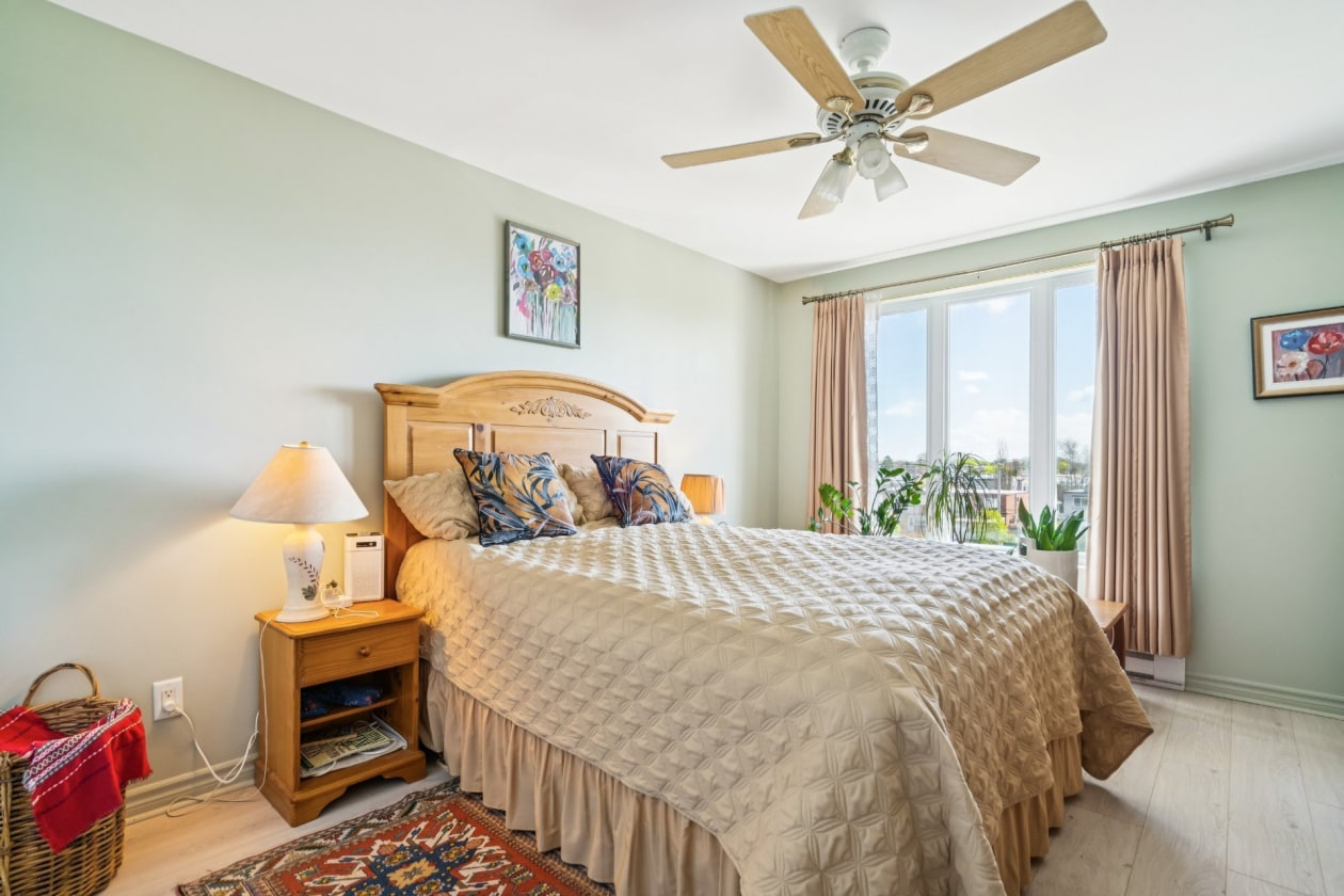 Chambre à coucher principale — 730, 32e Avenue, 404, Montréal (Lachine), H8T1Y5, Montréal (Lachine)