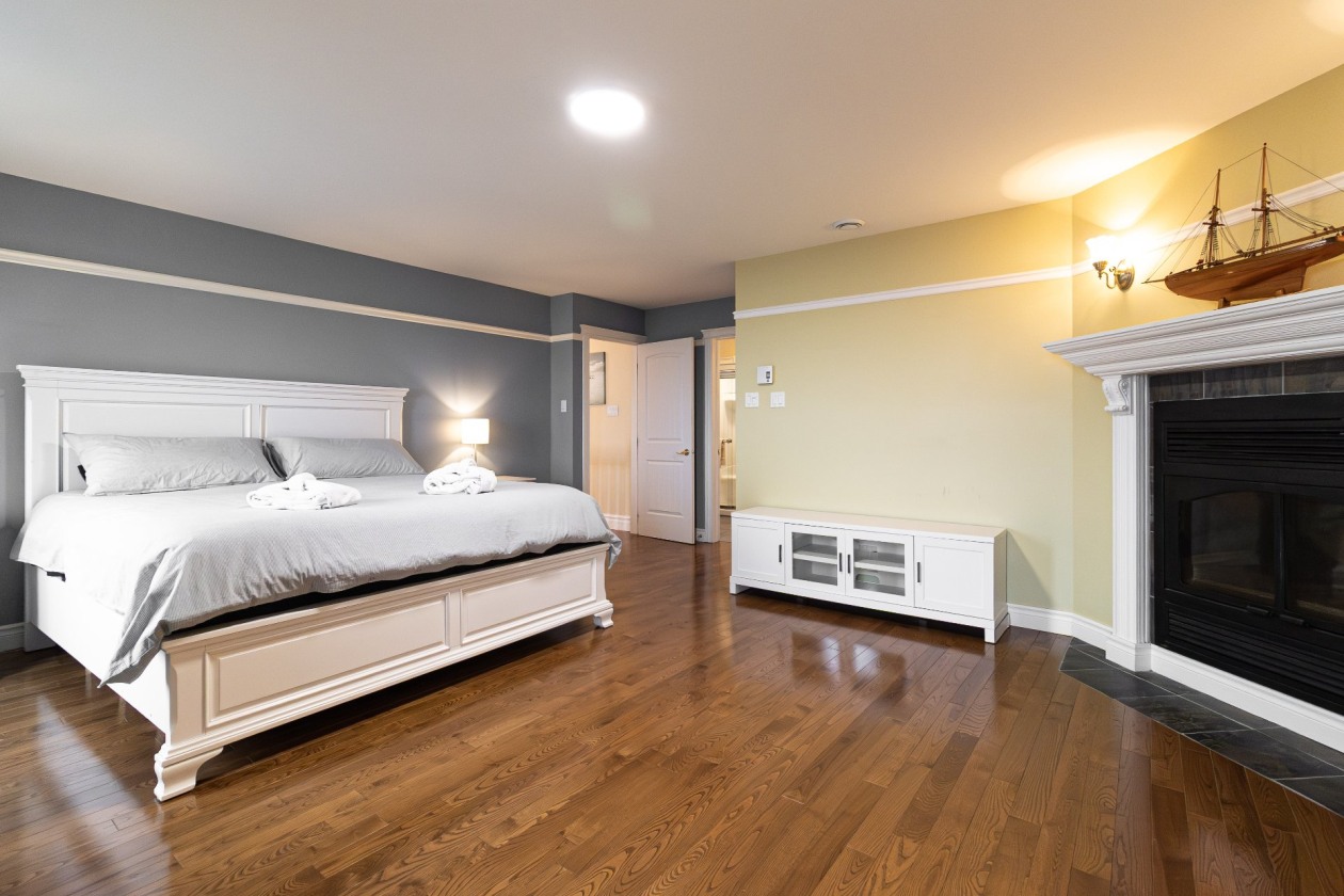 Chambre à coucher principale — 125, Route du Fleuve O., Sainte-Luce, G0K1P0, Sainte-Luce