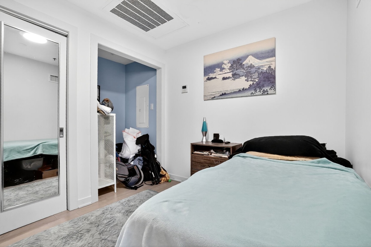 Chambre à coucher — 1190, Rue MacKay, 1501, Montréal (Ville-Marie), H3G0G8, Montréal (Ville-Marie)