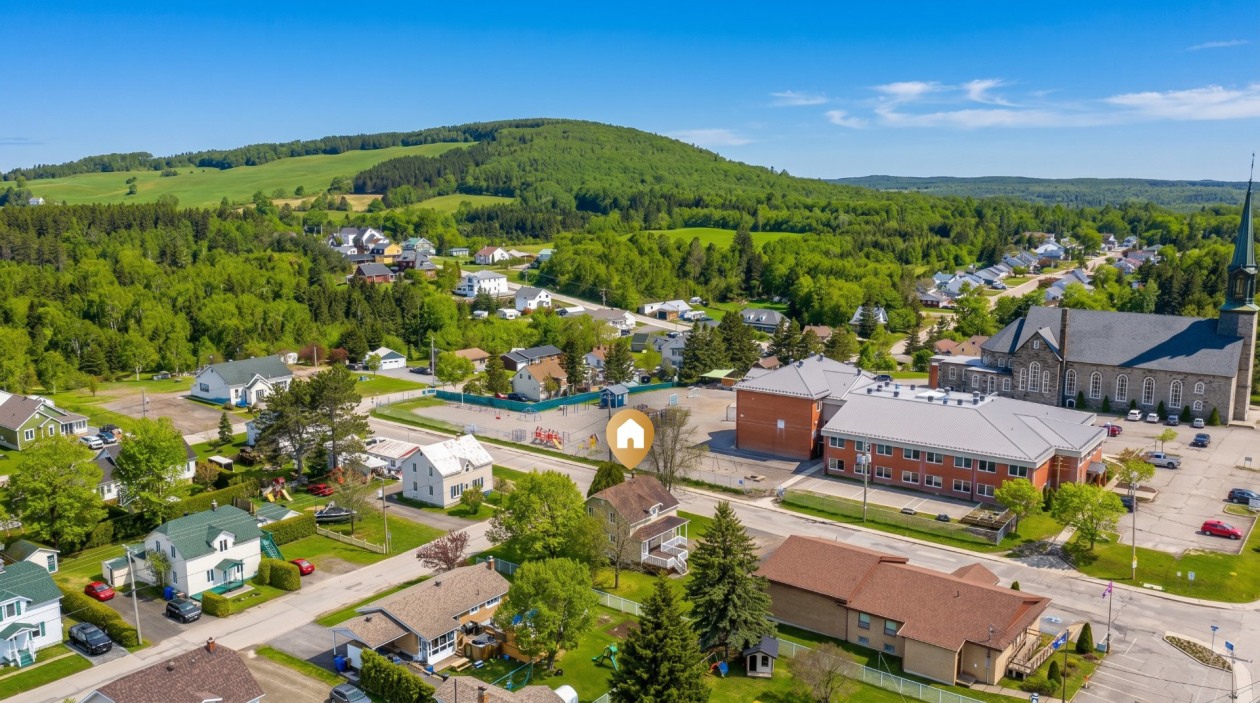 Photo aérienne — 7, Rue du Collège, Rimouski, G5N5G8, Rimouski