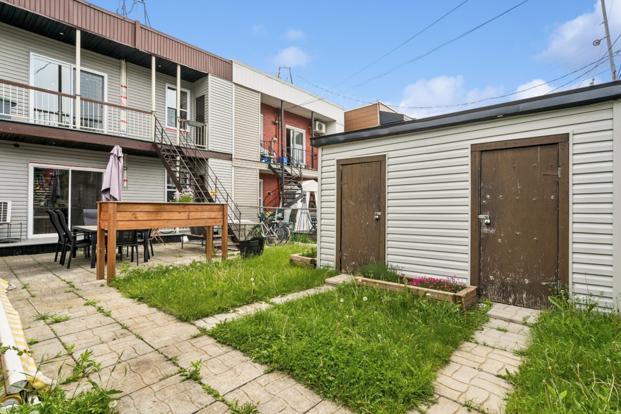 Cour — 2163 - 2165, Rue De Biencourt, Montréal (Le Sud-Ouest), H4E1T9, Montréal (Le Sud-Ouest)