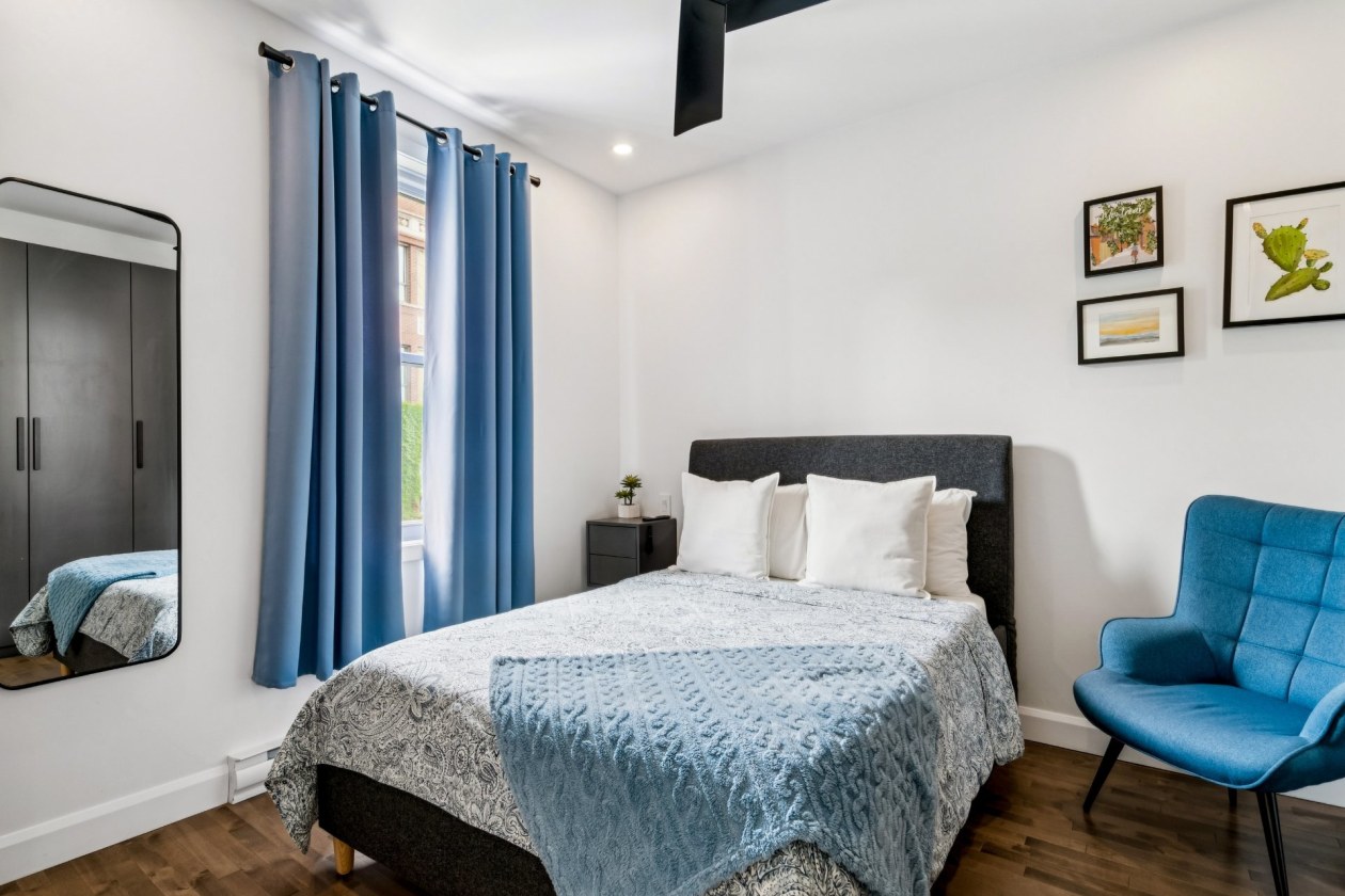 Chambre à coucher — 2163 - 2165, Rue De Biencourt, Montréal (Le Sud-Ouest), H4E1T9, Montréal (Le Sud-Ouest)