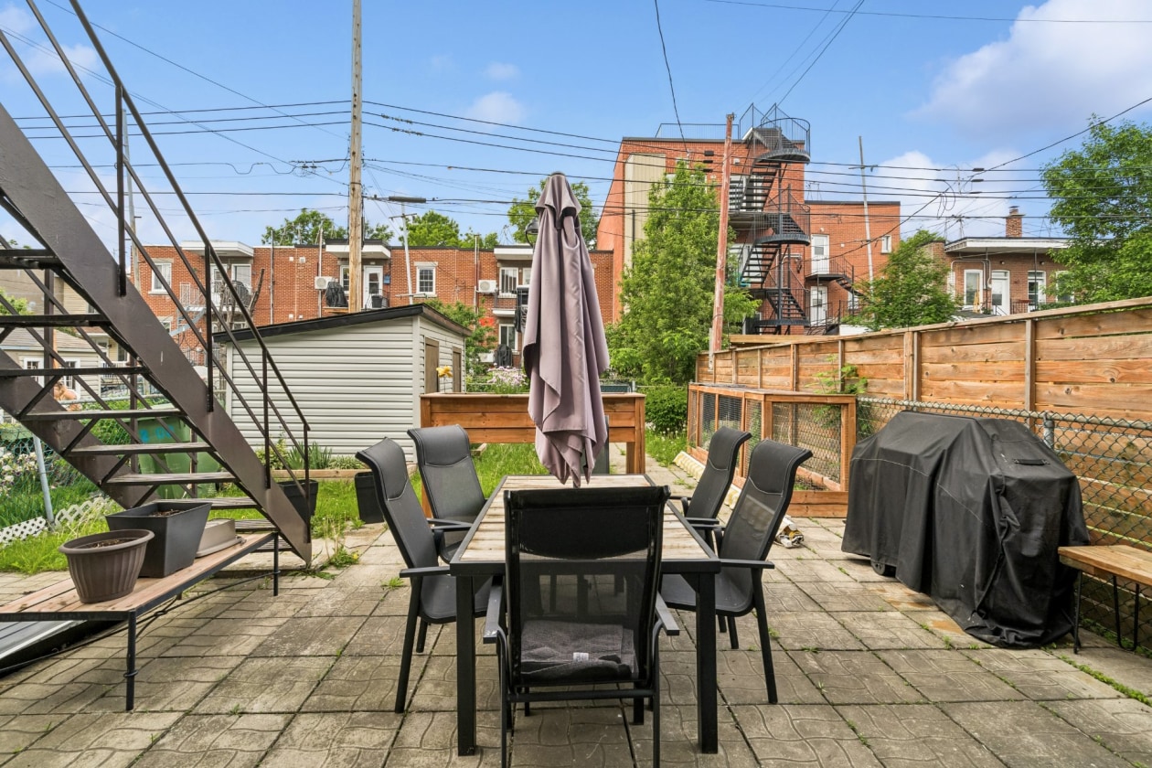 Cour — 2163 - 2165, Rue De Biencourt, Montréal (Le Sud-Ouest), H4E1T9, Montréal (Le Sud-Ouest)