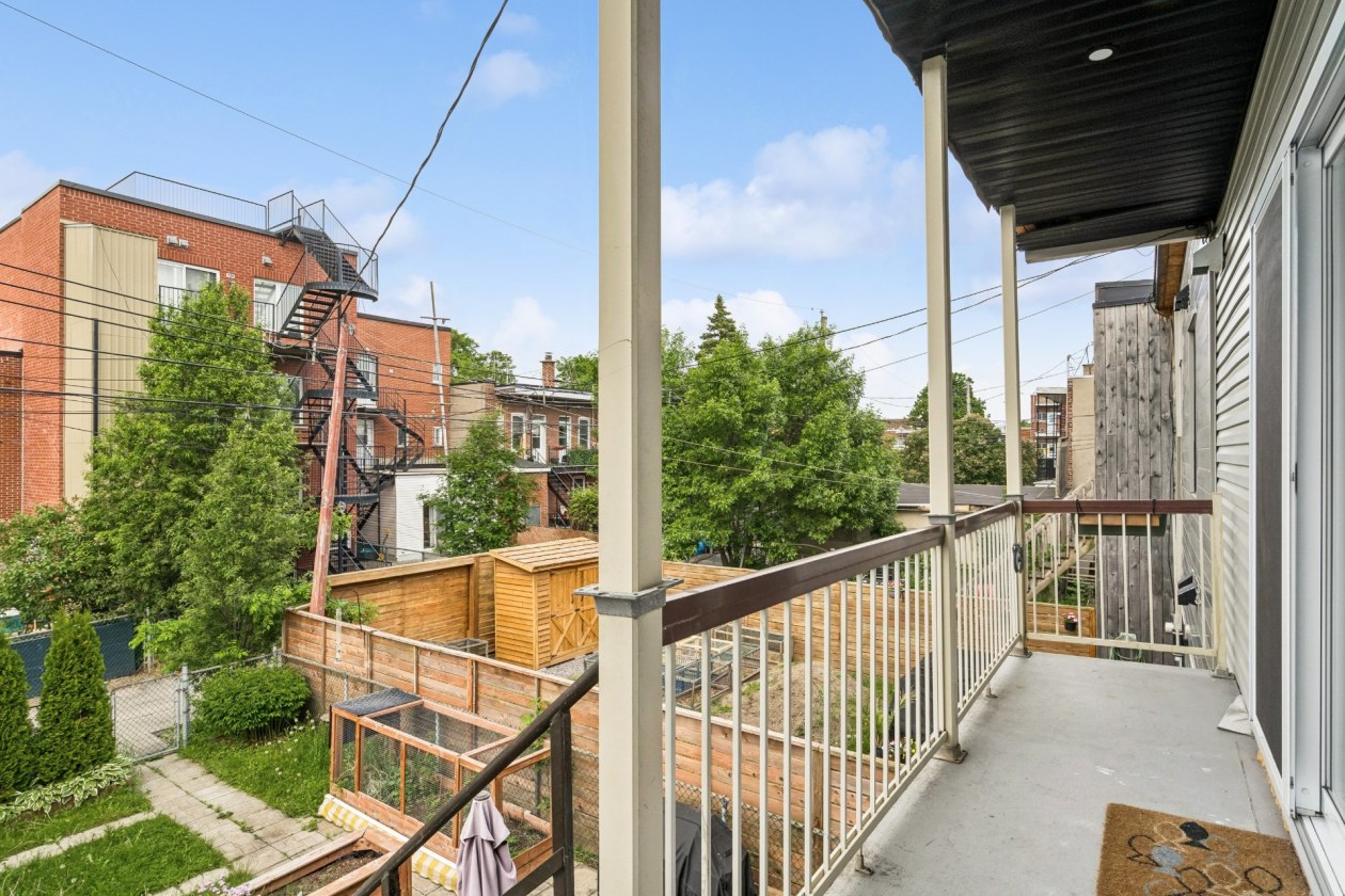 Balcon — 2163 - 2165, Rue De Biencourt, Montréal (Le Sud-Ouest), H4E1T9, Montréal (Le Sud-Ouest)