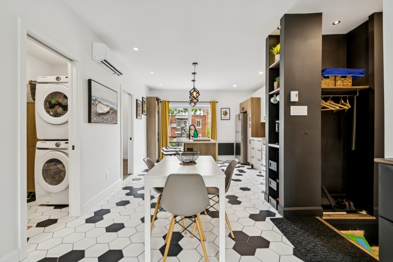 Salle à manger — 2163 - 2165, Rue De Biencourt, Montréal (Le Sud-Ouest), H4E1T9, Montréal (Le Sud-Ouest)