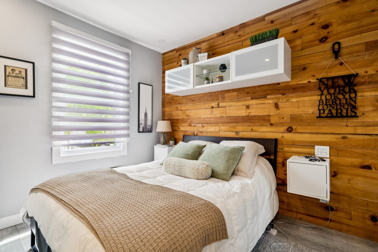 Chambre à coucher — 2163 - 2165, Rue De Biencourt, Montréal (Le Sud-Ouest), H4E1T9, Montréal (Le Sud-Ouest)