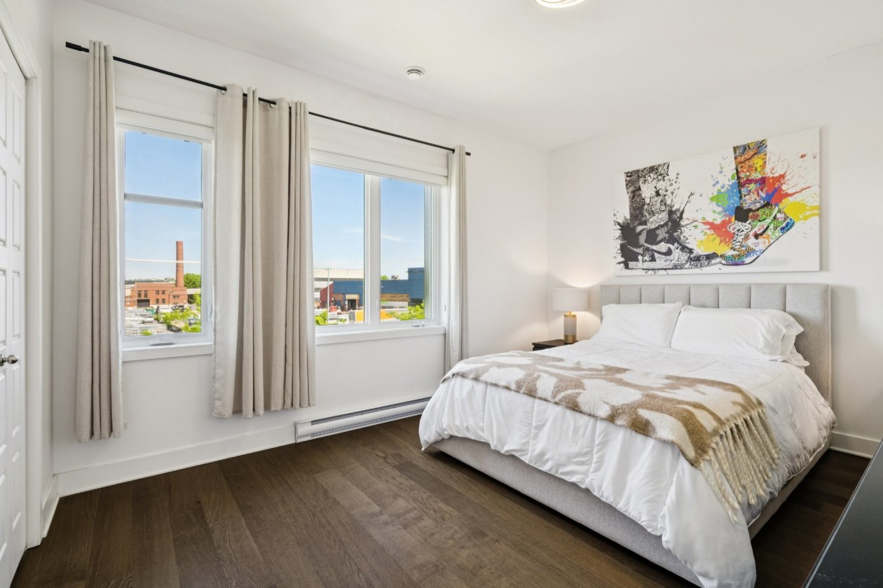 Chambre à coucher — 385, Av. Skaniatarati, 302, Montréal (Lachine), H8S0A1, Montréal (Lachine)