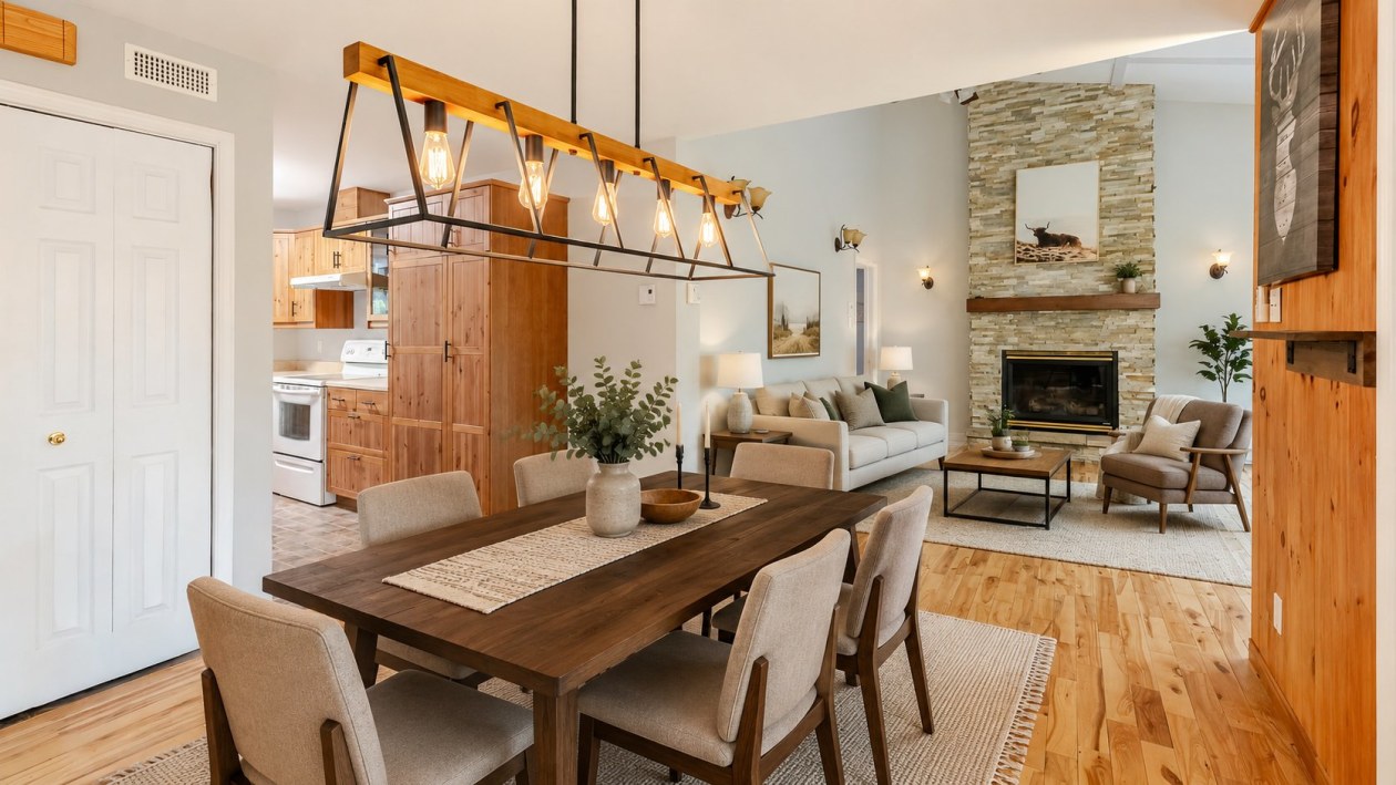 Salle à manger — 22190, Ch. du Lac-Blanc, Saint-Ubalde, G0A4L0, Saint-Ubalde