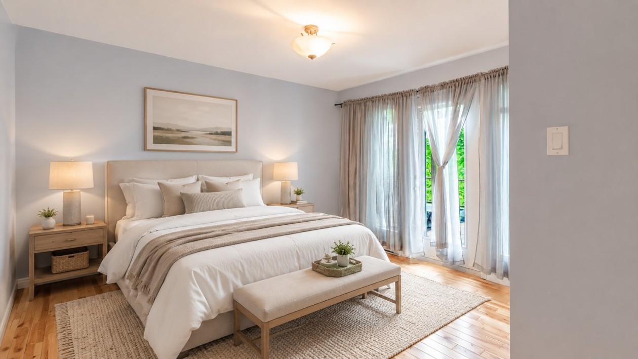 Chambre à coucher principale — 22190, Ch. du Lac-Blanc, Saint-Ubalde, G0A4L0, Saint-Ubalde