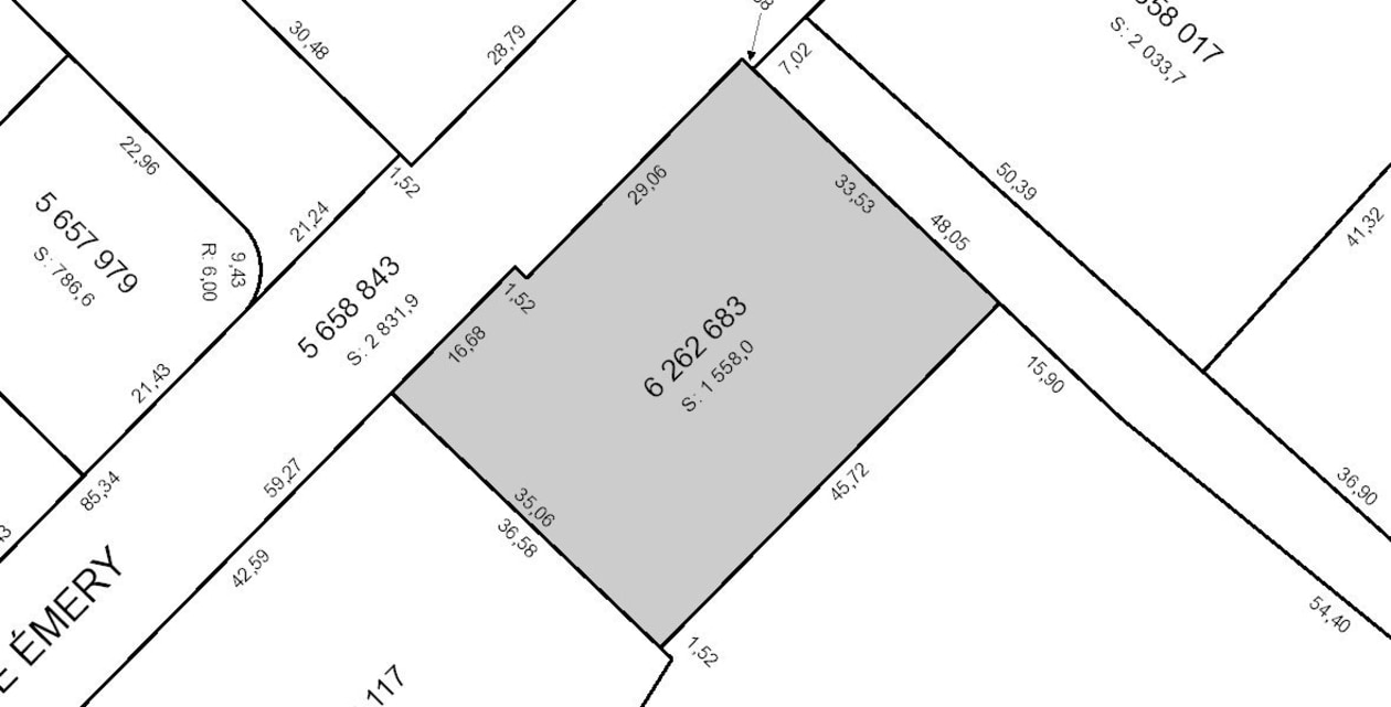 Plan — Av. Émery , Saint-Félix-de-Valois, J0K2M0, Saint-Félix-de-Valois