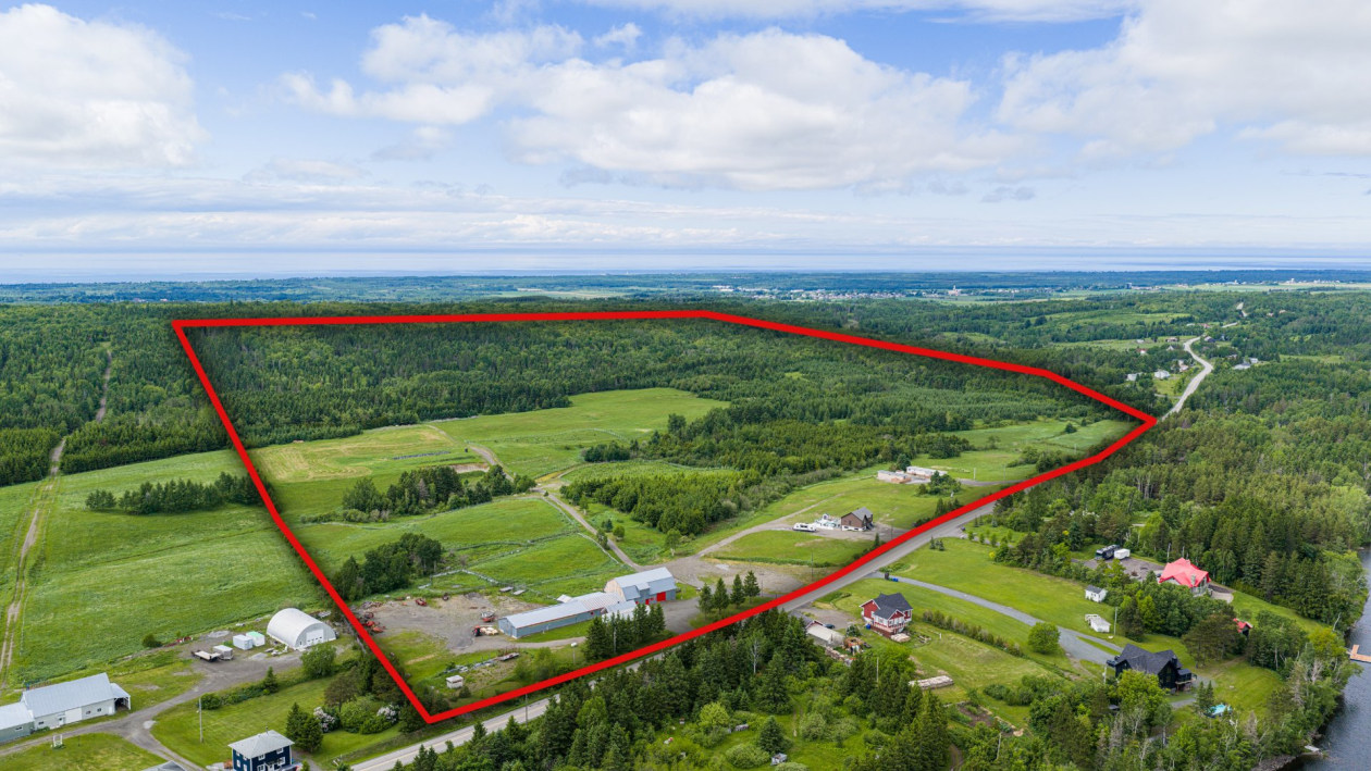 Photo aérienne — 224, 4e Rang O., Saint-Anaclet-de-Lessard, G0K1H0, Saint-Anaclet-de-Lessard