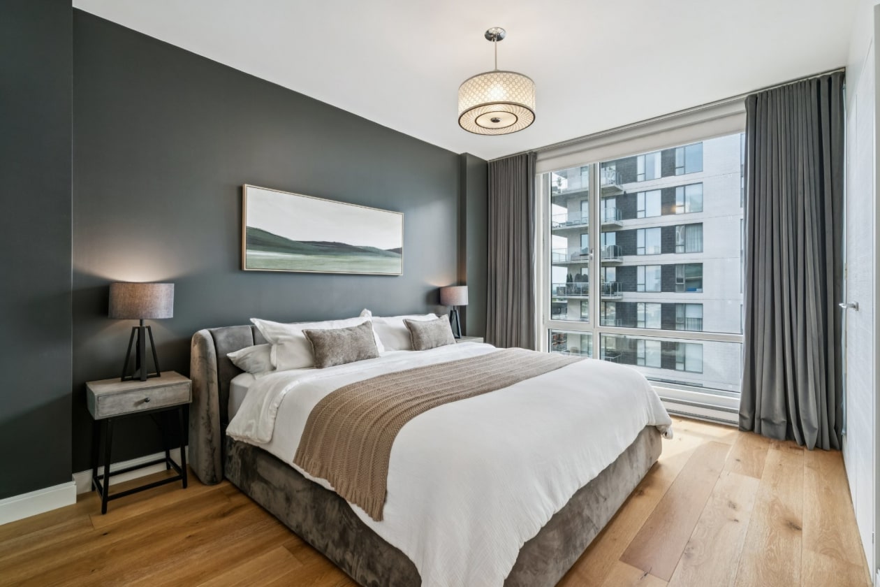 Chambre à coucher principale — 3641, Av. Jean-Béraud, 1001, Laval (Chomedey), H7T0K9, Laval (Chomedey)