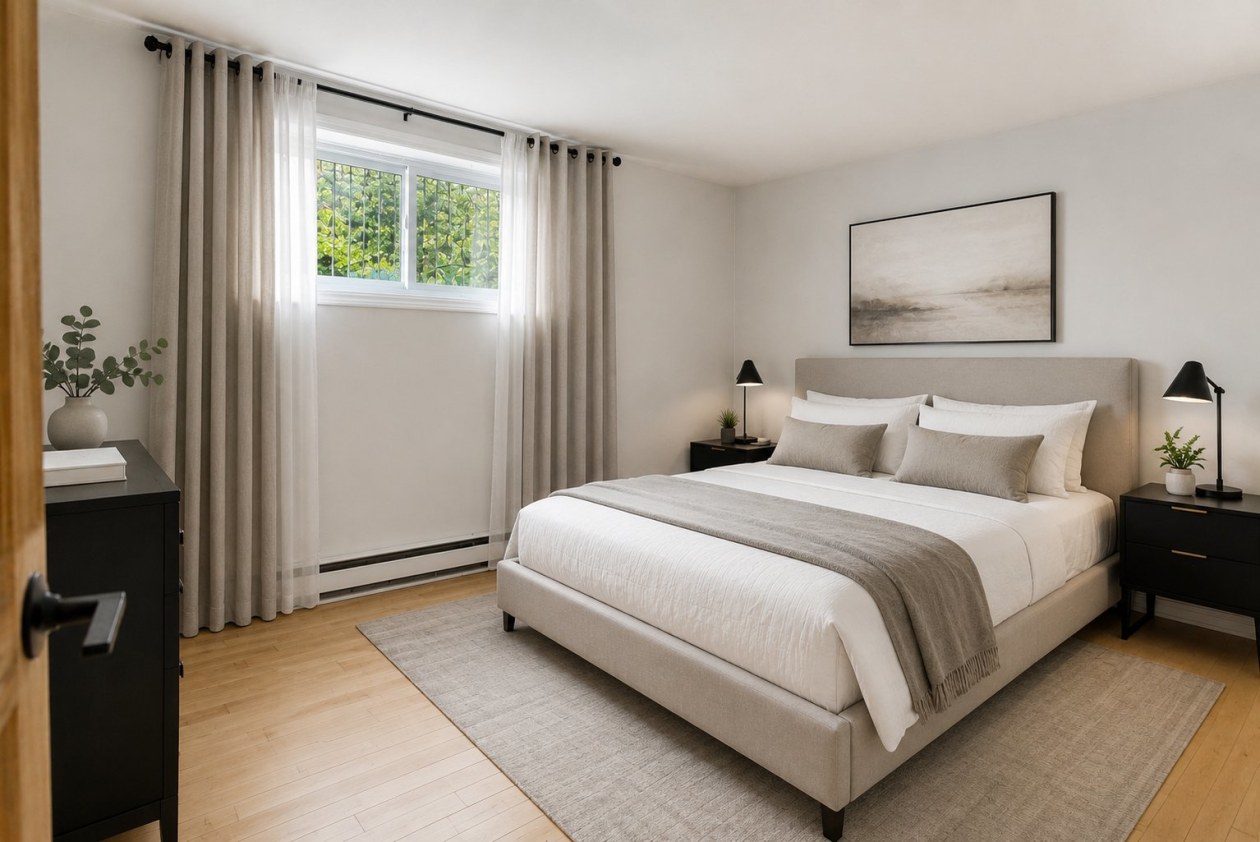 Chambre à coucher — 776, Av. Ampère, 2, Laval (Laval-des-Rapides), H7N6G7, Laval (Laval-des-Rapides)