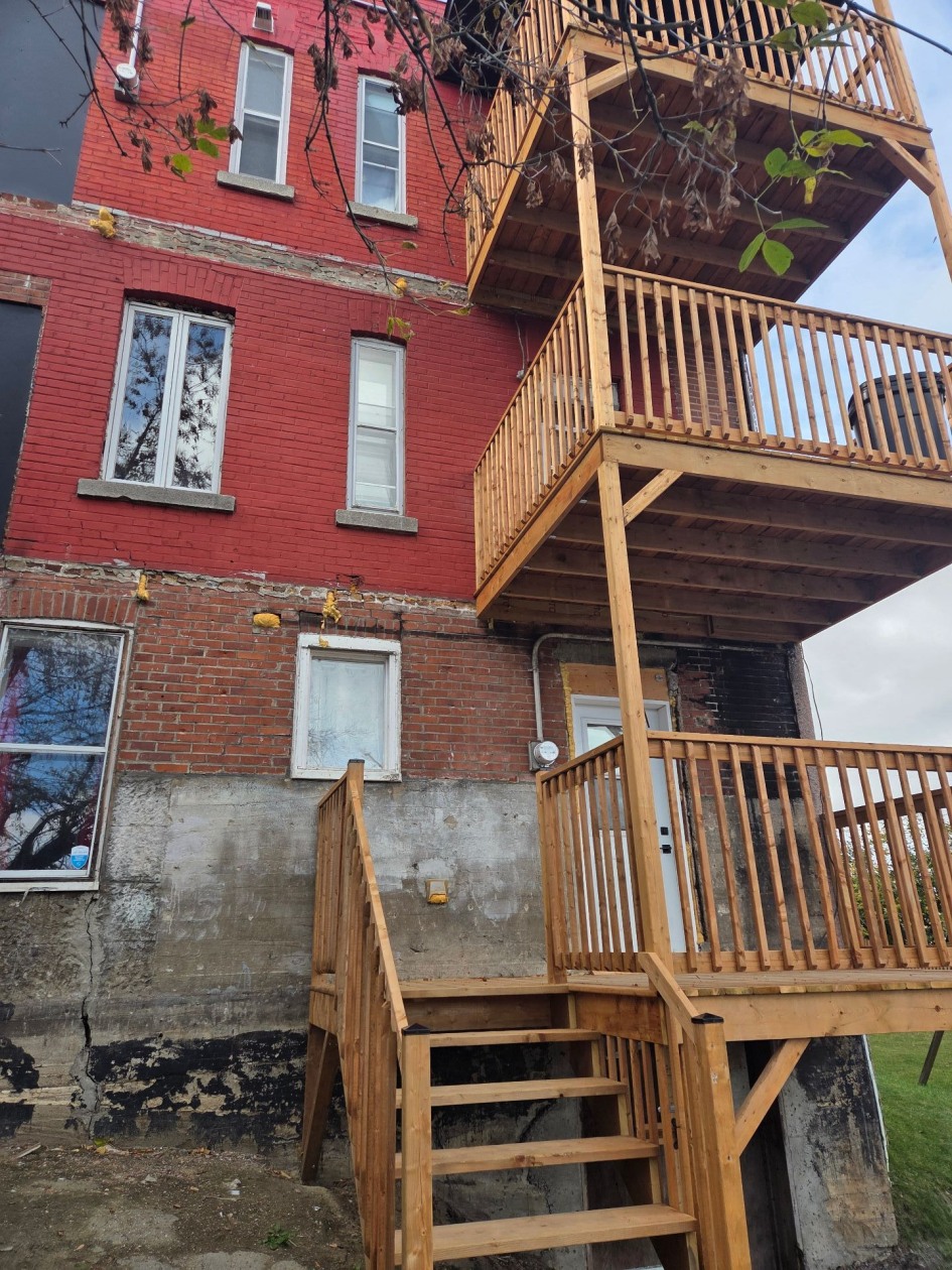 Face arrière — 1078 - 1094, Rue St-Paul, Shawinigan, G9N4K4, Shawinigan
