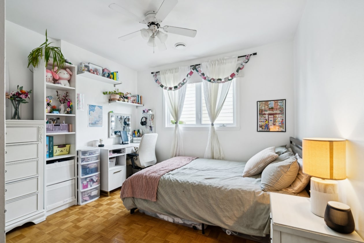 Chambre à coucher — 4960, Rue Wilfrid, Montréal (Pierrefonds-Roxboro), H8Y3J6, Montréal (Pierrefonds-Roxboro)