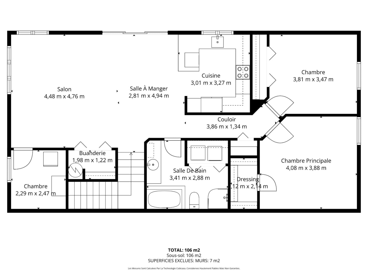 Plan — 1431, Rue St-Jacques, C, L'Ancienne-Lorette, G2E3G8, L'Ancienne-Lorette