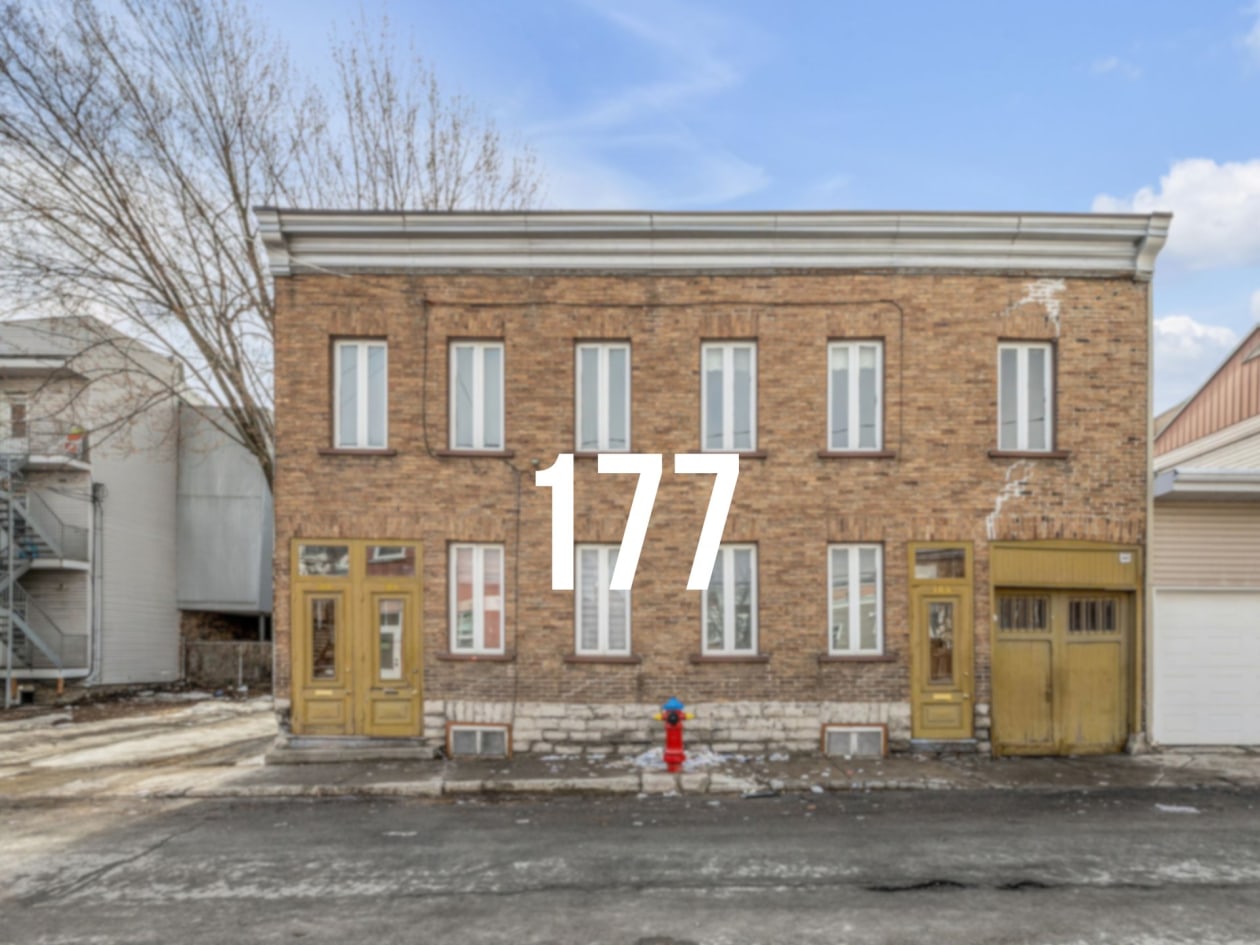 Façade — 169 - 177, Rue du Roi, Québec (La Cité-Limoilou), G1K2V9, Québec (La Cité-Limoilou)
