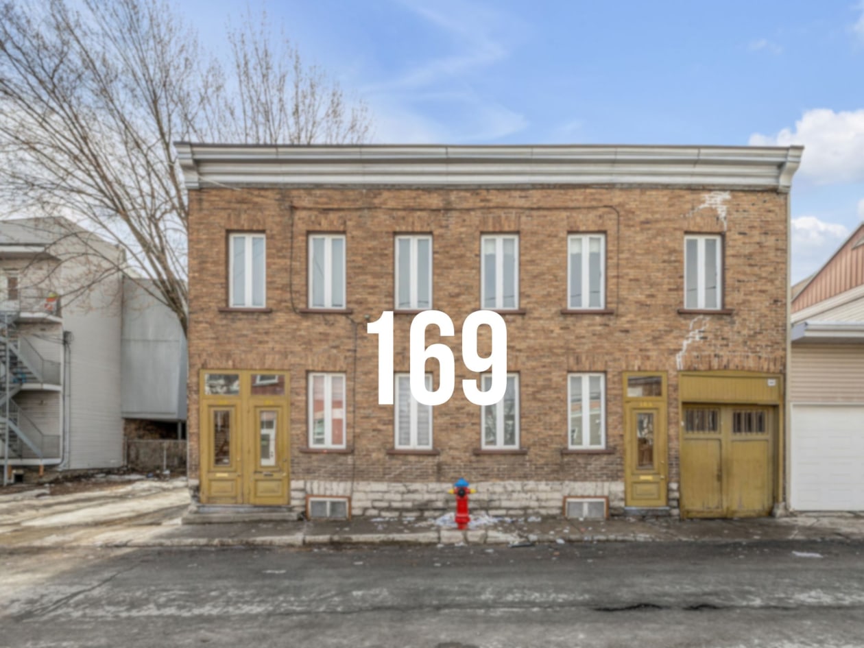 Façade — 169 - 177, Rue du Roi, Québec (La Cité-Limoilou), G1K2V9, Québec (La Cité-Limoilou)
