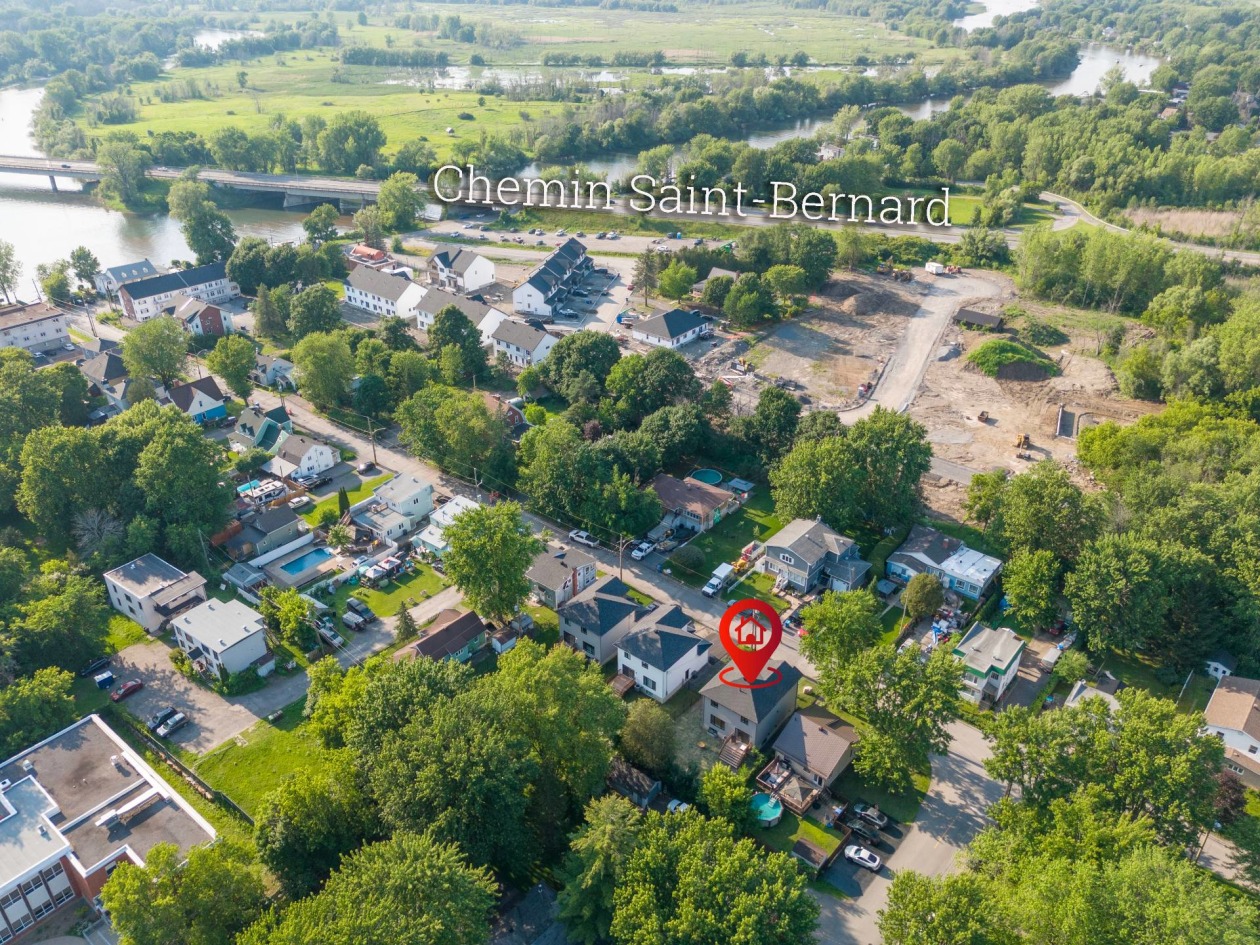 Photo aérienne — 30, Rue Dupont O., Châteauguay, J6J1G2, Châteauguay