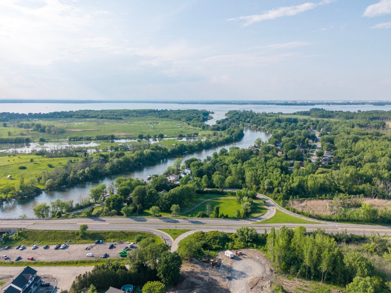 Photo aérienne — 30, Rue Dupont O., Châteauguay, J6J1G2, Châteauguay