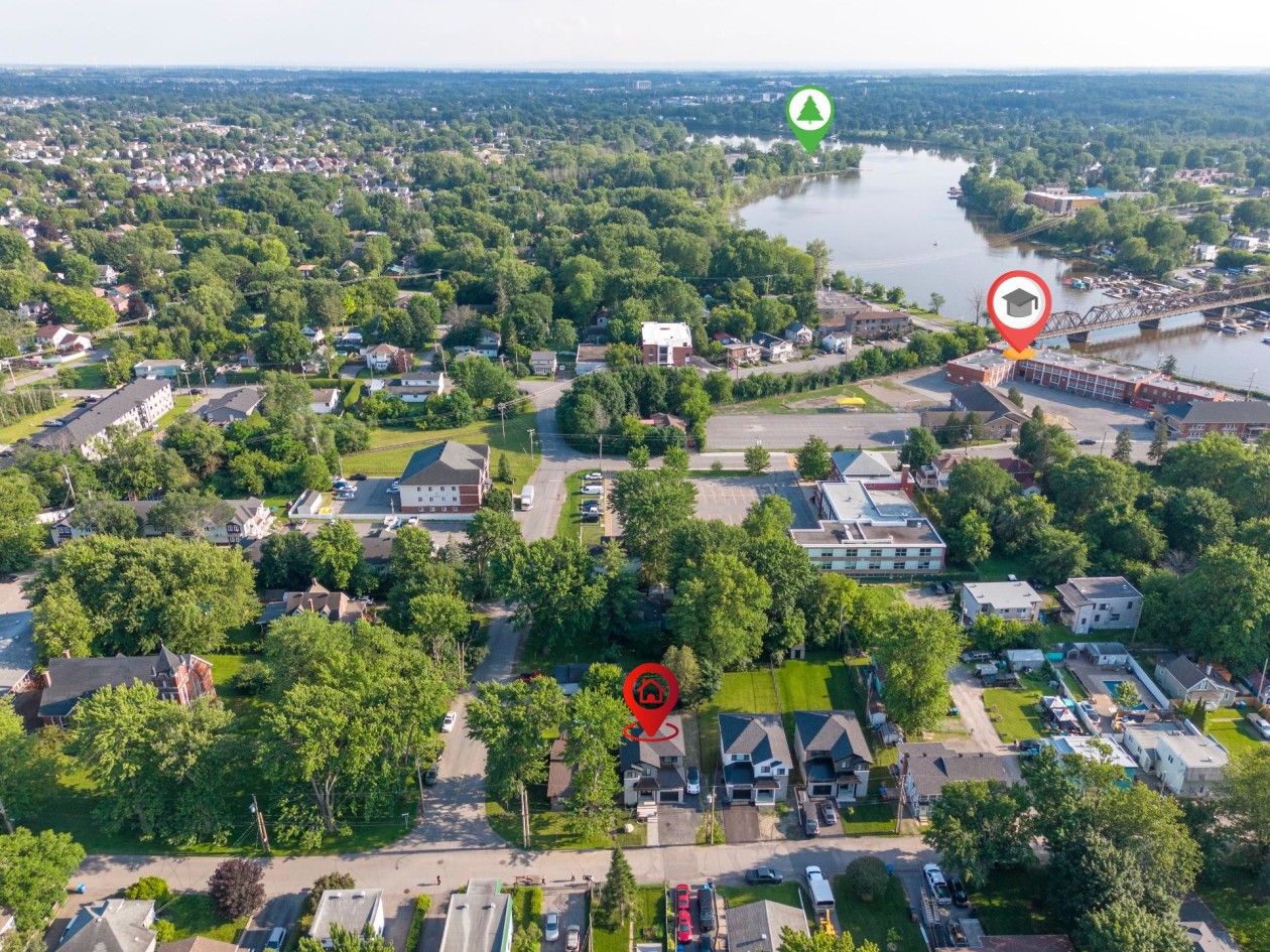 Photo aérienne — 30, Rue Dupont O., Châteauguay, J6J1G2, Châteauguay