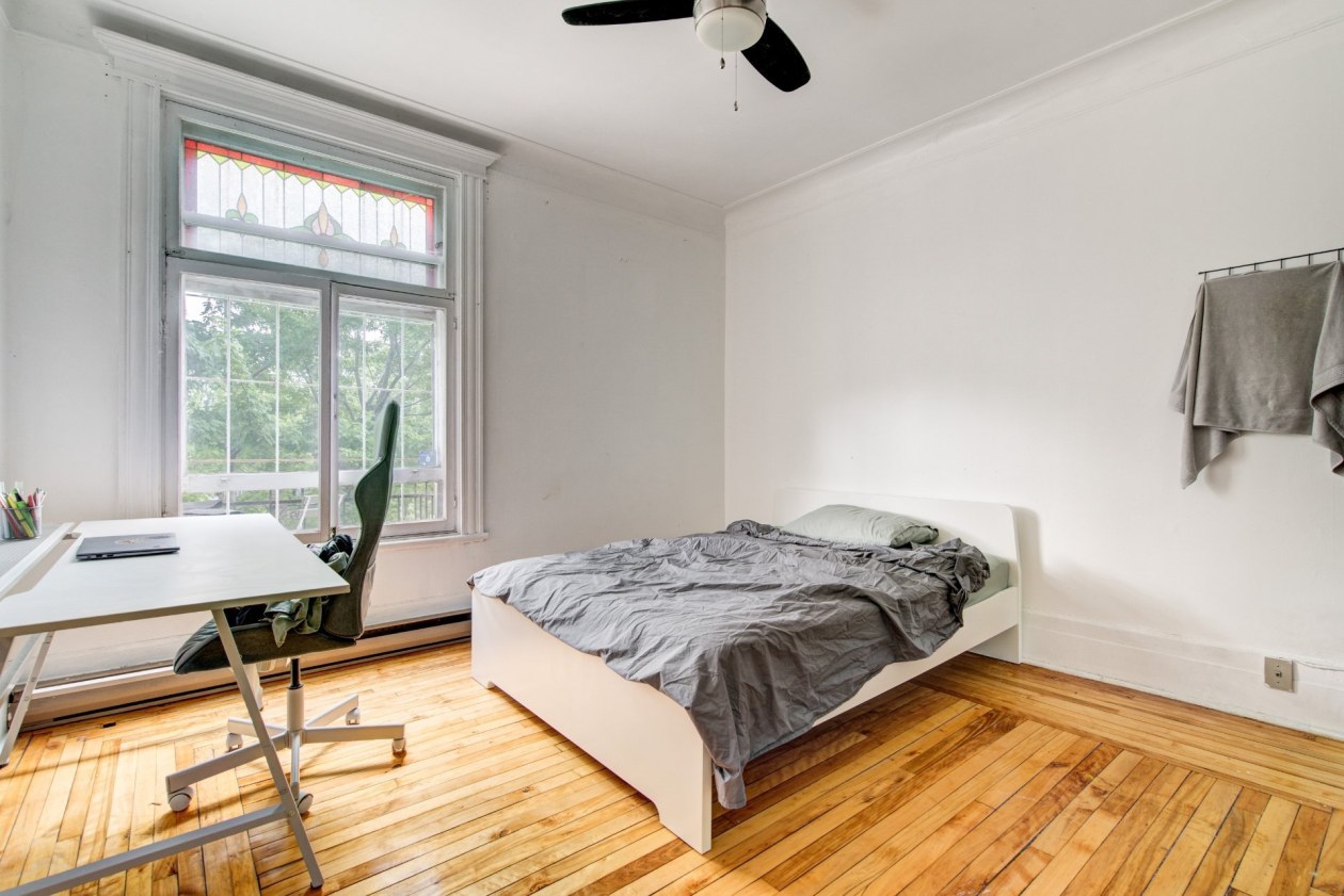 Chambre à coucher — 4364 - 4368, Av. De Lorimier, Montréal (Le Plateau-Mont-Royal), H2H2B2, Montréal (Le Plateau-Mont-Royal)