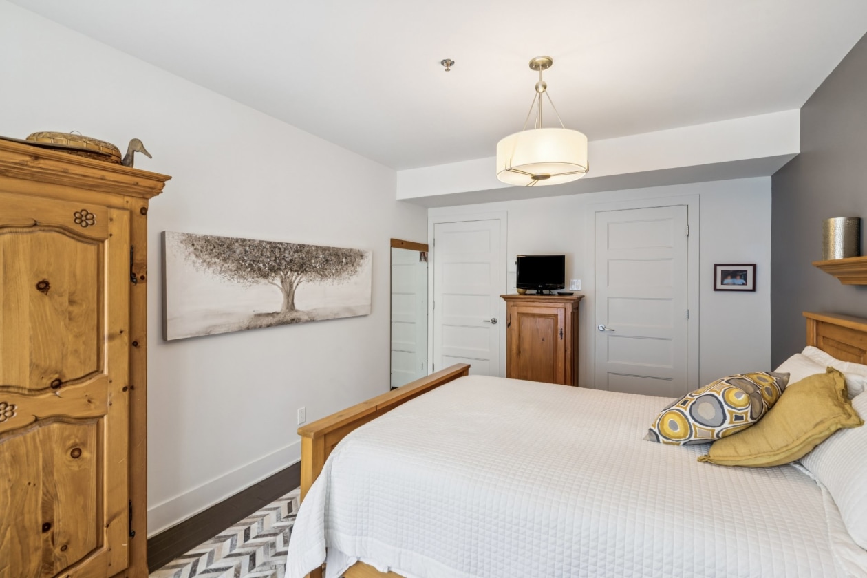 Chambre à coucher — 7550, Rue St-Dominique, 101, Montréal (Villeray/Saint-Michel/Parc-Extension), H2R1X5, Montréal (Villeray/Saint-Michel/Parc-Extension)