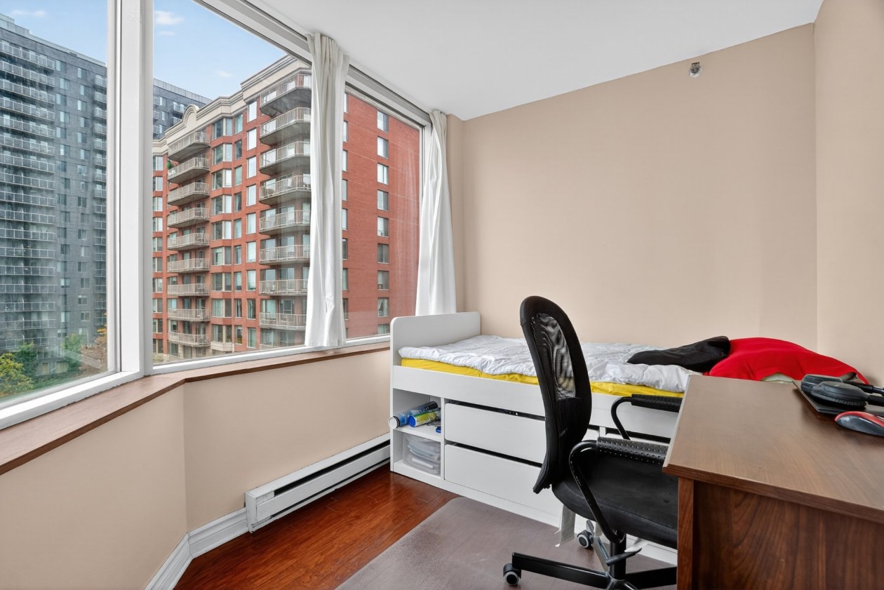 Chambre à coucher — 1077, Rue St-Mathieu, 668, Montréal (Ville-Marie), H3H2S4, Montréal (Ville-Marie)