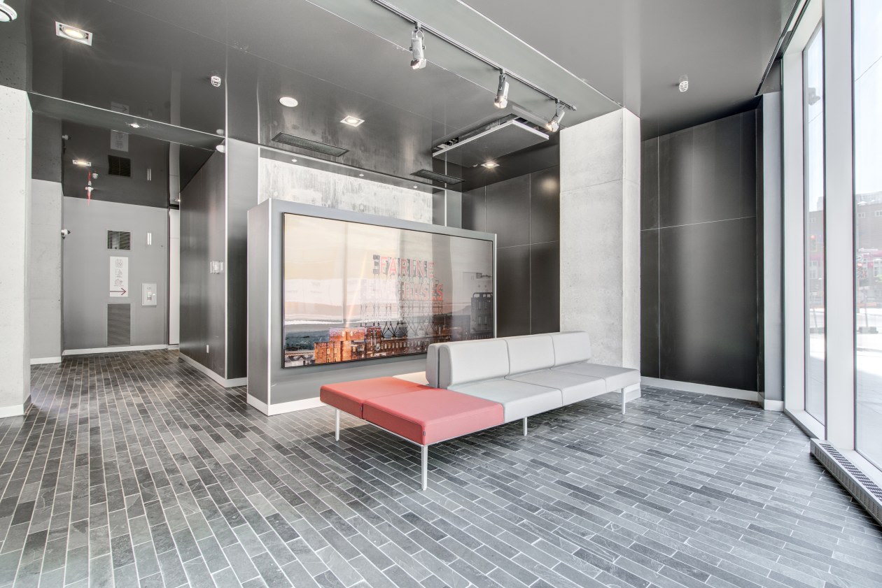 Hall d'entrée — 1104-888 Rue Wellington, 1104, Montréal, H3C 0N1, Montréal