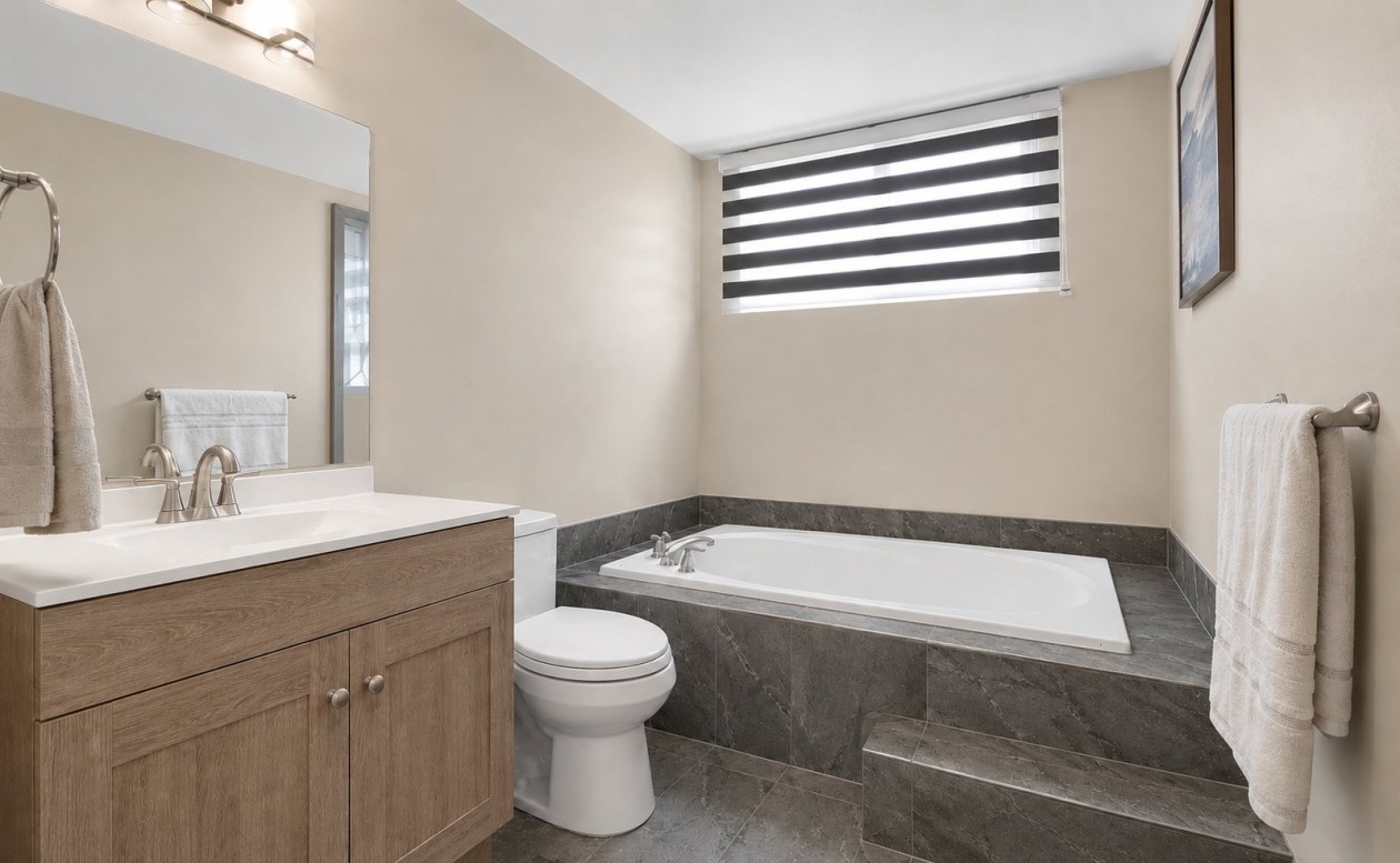 Salle de bains — 1058, Rue de la Famille-Dubreuil, A, Montréal (Rivière-des-Prairies/Pointe-aux-Trembles), H1A5N6, Montréal (Rivière-des-Prairies/Pointe-aux-Trembles)