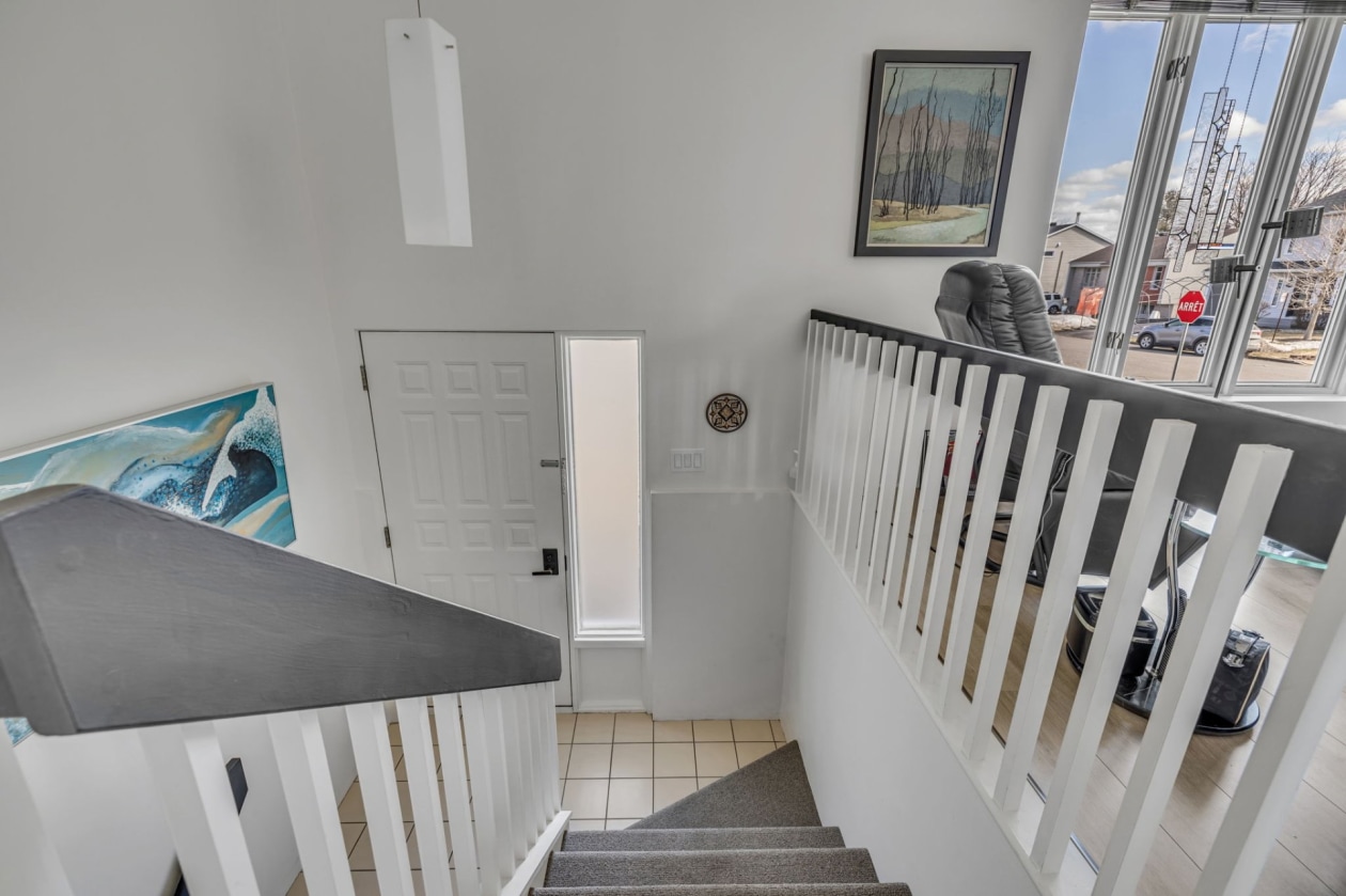 Escalier — 3, Rue Malraux, Québec (Sainte-Foy/Sillery/Cap-Rouge), G2G2G6, Québec (Sainte-Foy/Sillery/Cap-Rouge)