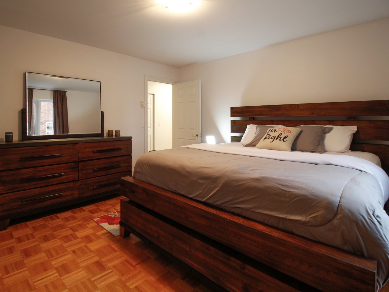 Chambre à coucher — 7031, Rue Louis-Hébert, 1E, Montréal (LaSalle), H8N3E9, Montréal (LaSalle)