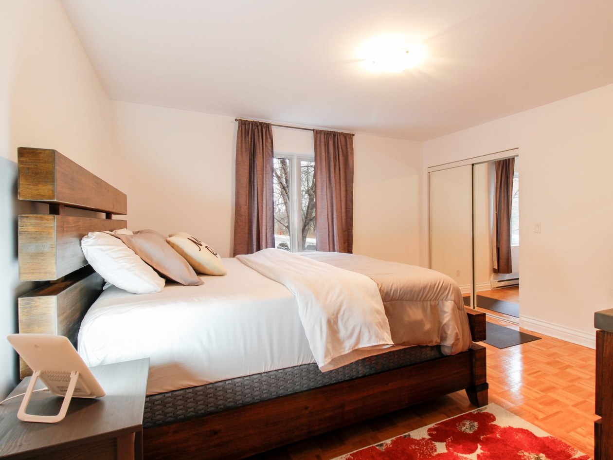 Chambre à coucher — 7031, Rue Louis-Hébert, 1E, Montréal (LaSalle), H8N3E9, Montréal (LaSalle)