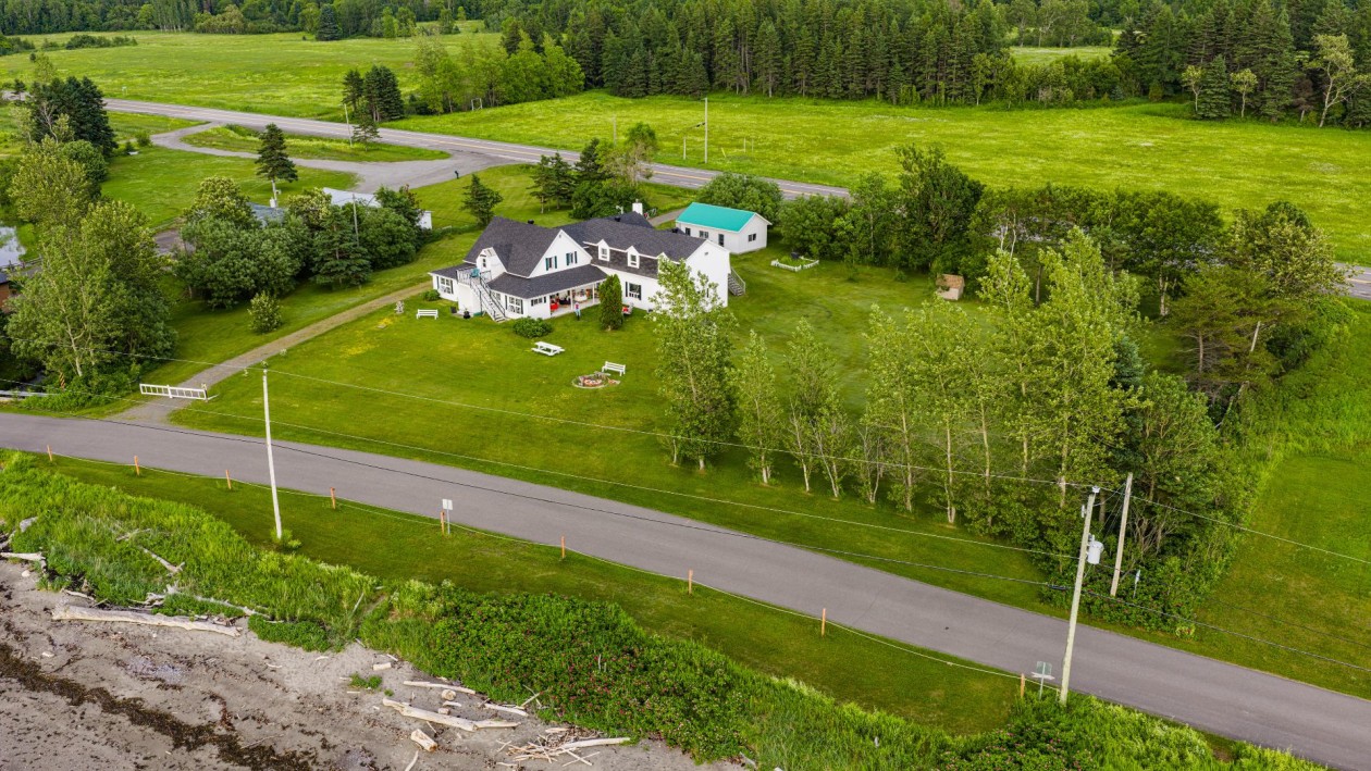 Photo aérienne — 412, Route 132, Grand-Métis, G0J1Z0, Grand-Métis