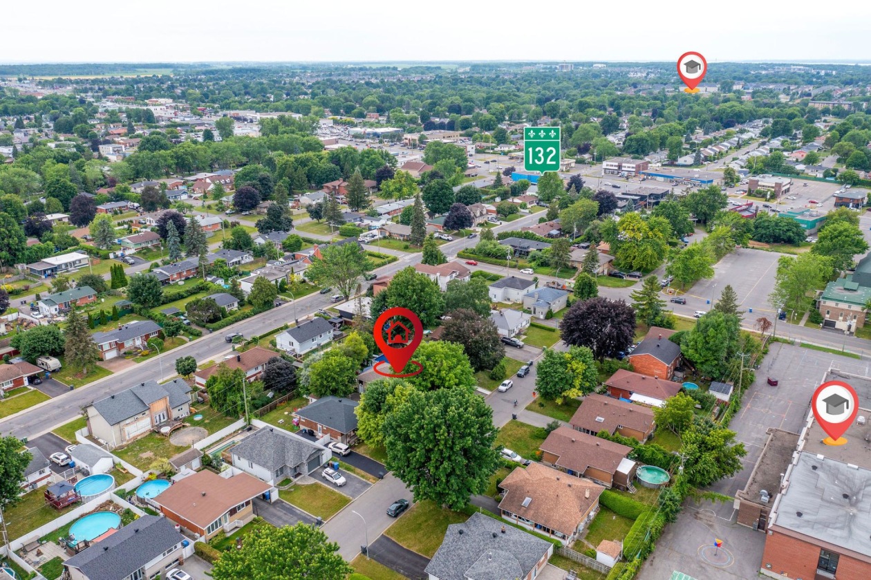 Photo aérienne — 16, Rue Laramée, Châteauguay, J6K1K9, Châteauguay