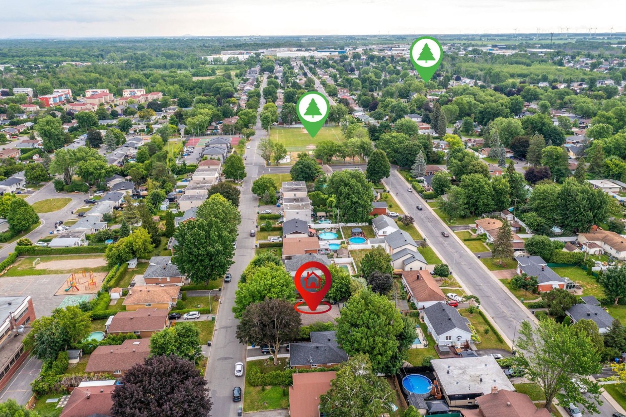 Photo aérienne — 16, Rue Laramée, Châteauguay, J6K1K9, Châteauguay
