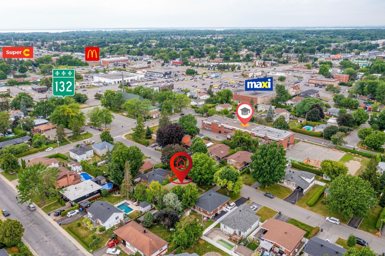 Photo aérienne — 16, Rue Laramée, Châteauguay, J6K1K9, Châteauguay