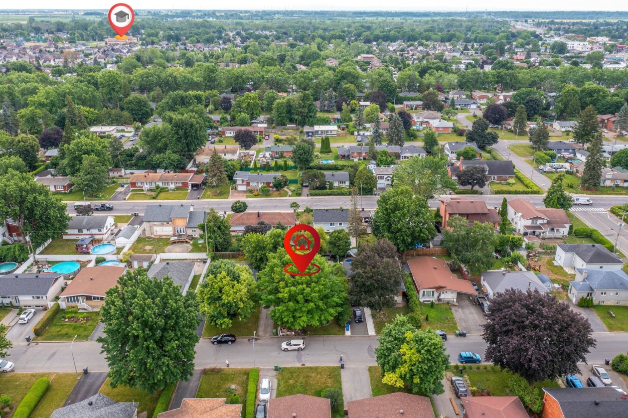 Photo aérienne — 16, Rue Laramée, Châteauguay, J6K1K9, Châteauguay