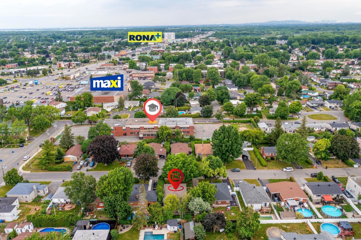 Photo aérienne — 16, Rue Laramée, Châteauguay, J6K1K9, Châteauguay