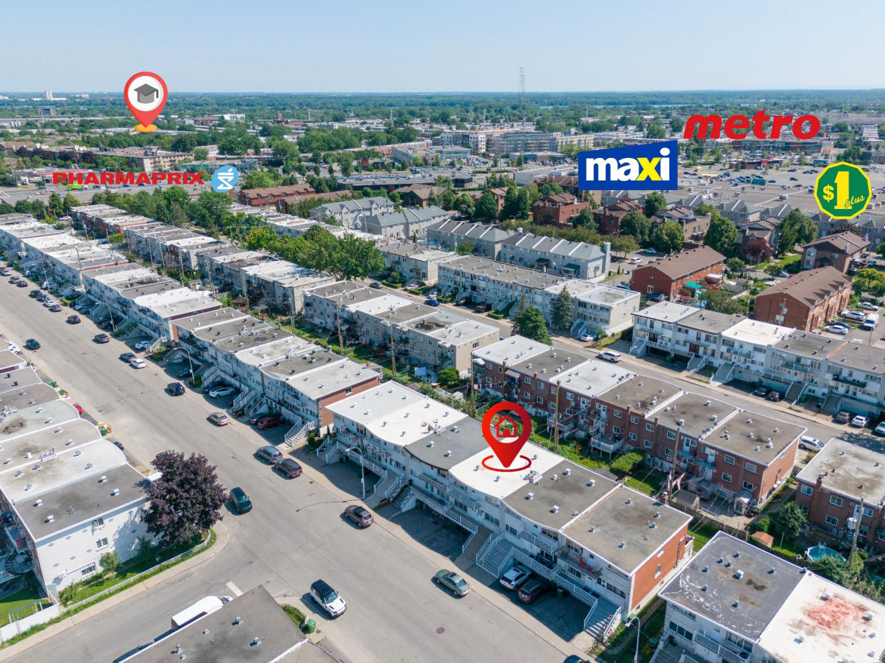 Photo aérienne — 2290 - 2292, Rue Lise, Montréal (LaSalle), H8N1M5, Montréal (LaSalle)