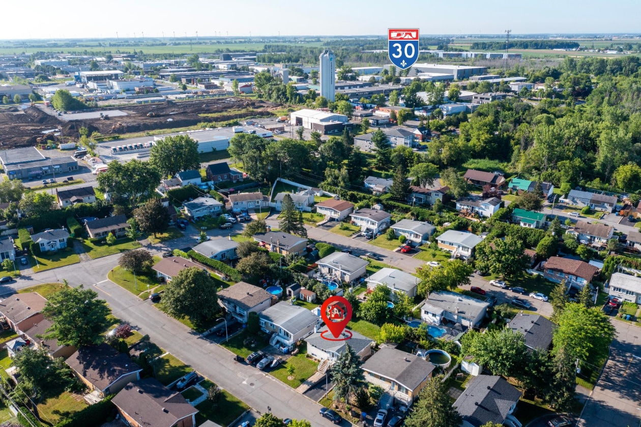 Photo aérienne — 148, Rue Léonard, Châteauguay, J6K1P1, Châteauguay
