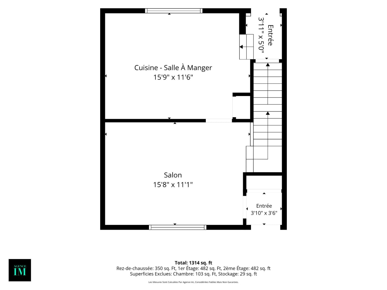 Plan — 335, Rue Colbert, Montréal (Rivière-des-Prairies/Pointe-aux-Trembles), H1A3E3, Montréal (Rivière-des-Prairies/Pointe-aux-Trembles)
