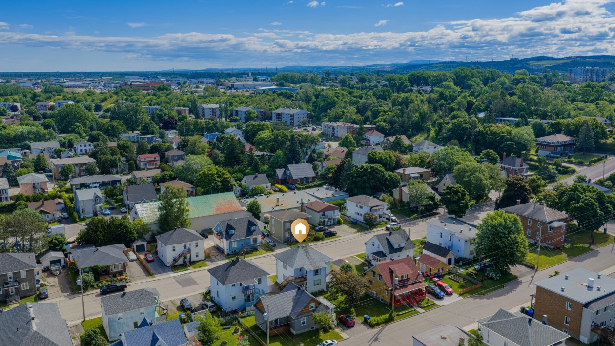 Photo aérienne — 173 - 175, Rue Blais, Rimouski, G5L2Z5, Rimouski