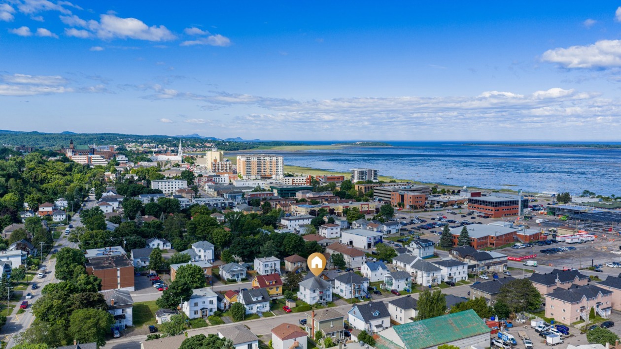Photo aérienne — 173 - 175, Rue Blais, Rimouski, G5L2Z5, Rimouski