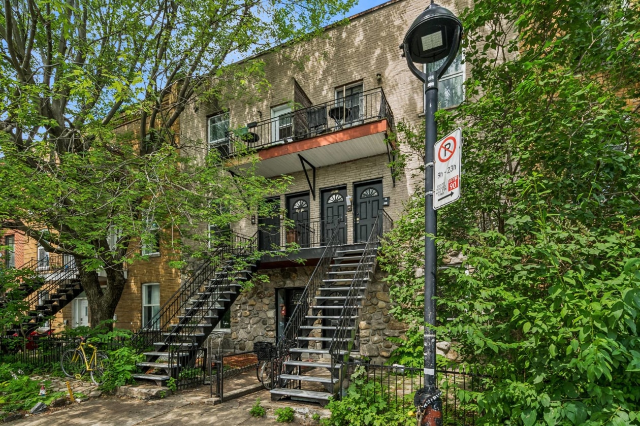 Façade — 4611 - 4621, Rue Parthenais, Montréal (Le Plateau-Mont-Royal), H2H2G8, Montréal (Le Plateau-Mont-Royal)