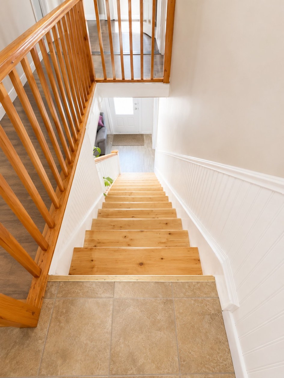 Escalier — 2710, Rue Vaudreuil, Saguenay (Jonquière), G7S2A3, Saguenay (Jonquière)